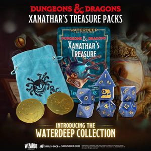 Dungeons & Dragons Xanathar's Treasure Pack: Waterdeep Collection (Mystery Dice)