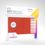 Gamegenic Matte Prime Sleeves: Red (100)