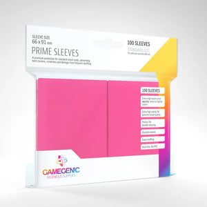 Gamegenic Prime Sleeves: Pink (100)