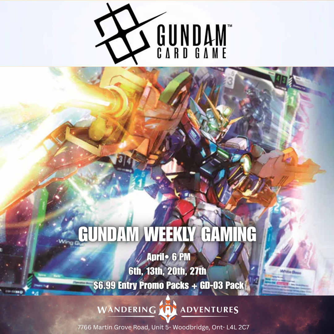 Gundam TCG Weekly (April)