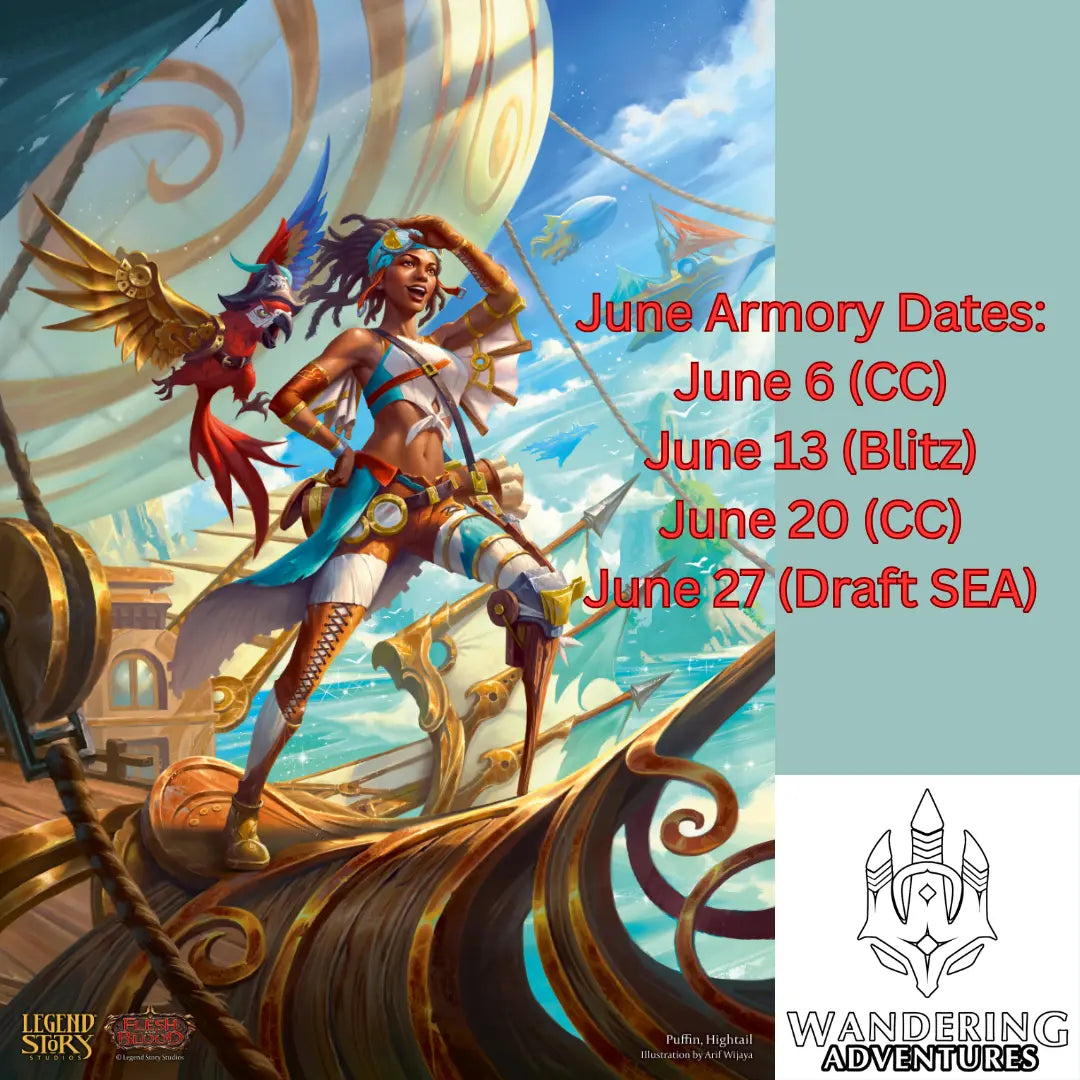 Flesh & Blood Armory: June
