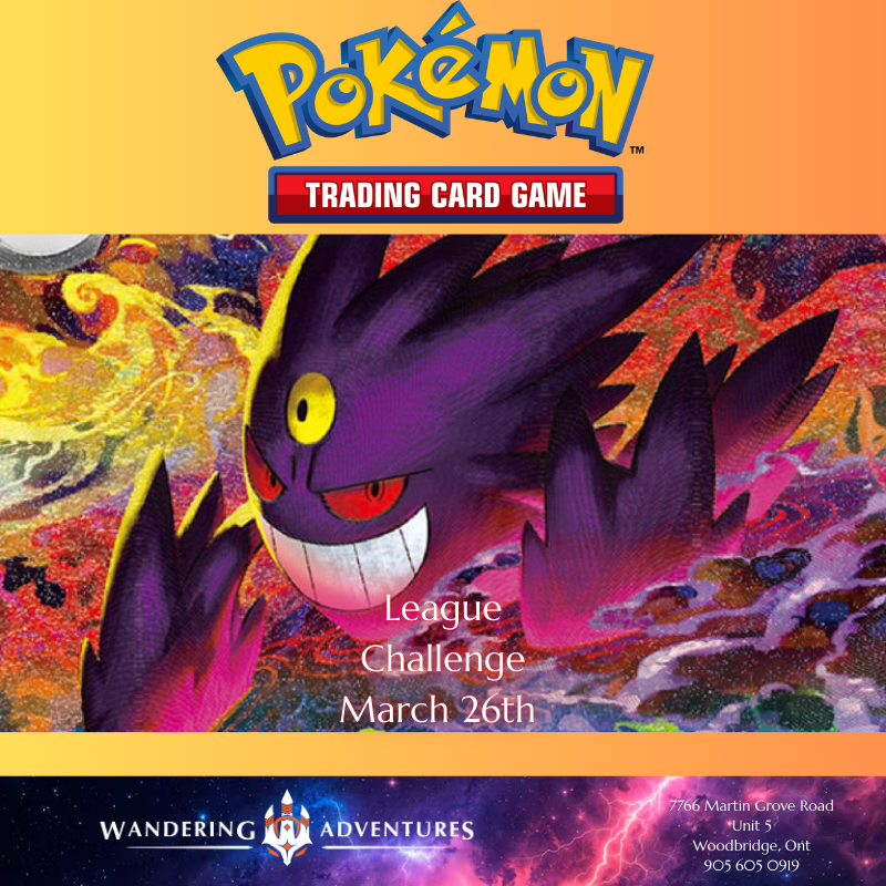 Pokemon League Challenge (March)