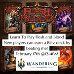 Learn to Play: Flesh and Blood Blitz Pre-Constructed Wandering Adventures