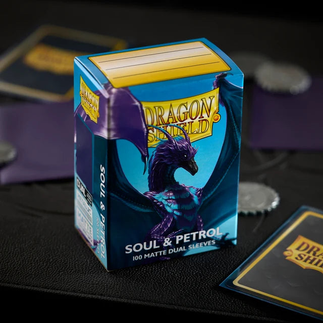 Dragon Shield Sleeves- Soul & Petrol- Dual Matte 100CT