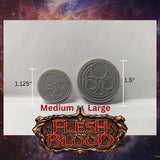 Flesh and Blood Tokens: Pitch Tokens 1/2/3 Wandering Adventures