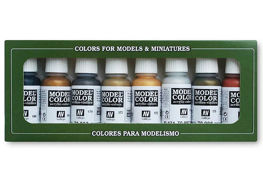 Vallejo Model Color Set: Metallic Colors