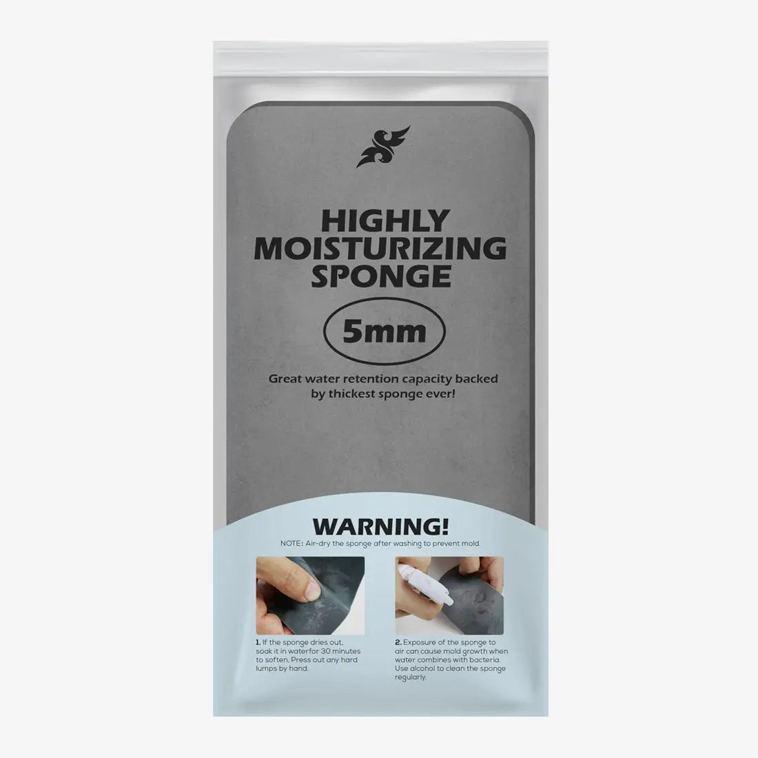 KRYDRUFI: Moisturizing Sponges (x4)
