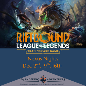 Riftbound TCG: Nexus Nights (December)