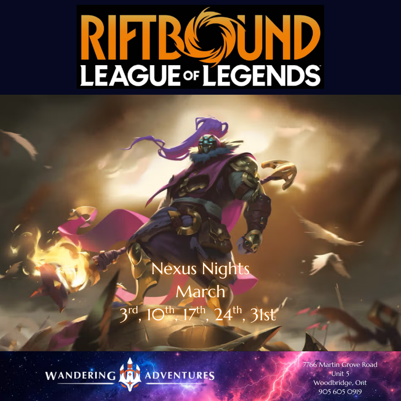 Riftbound TCG: Nexus Nights (March)