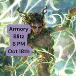 Armory: Oct 18th @6pm