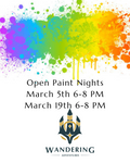 Open Paint Nights: March