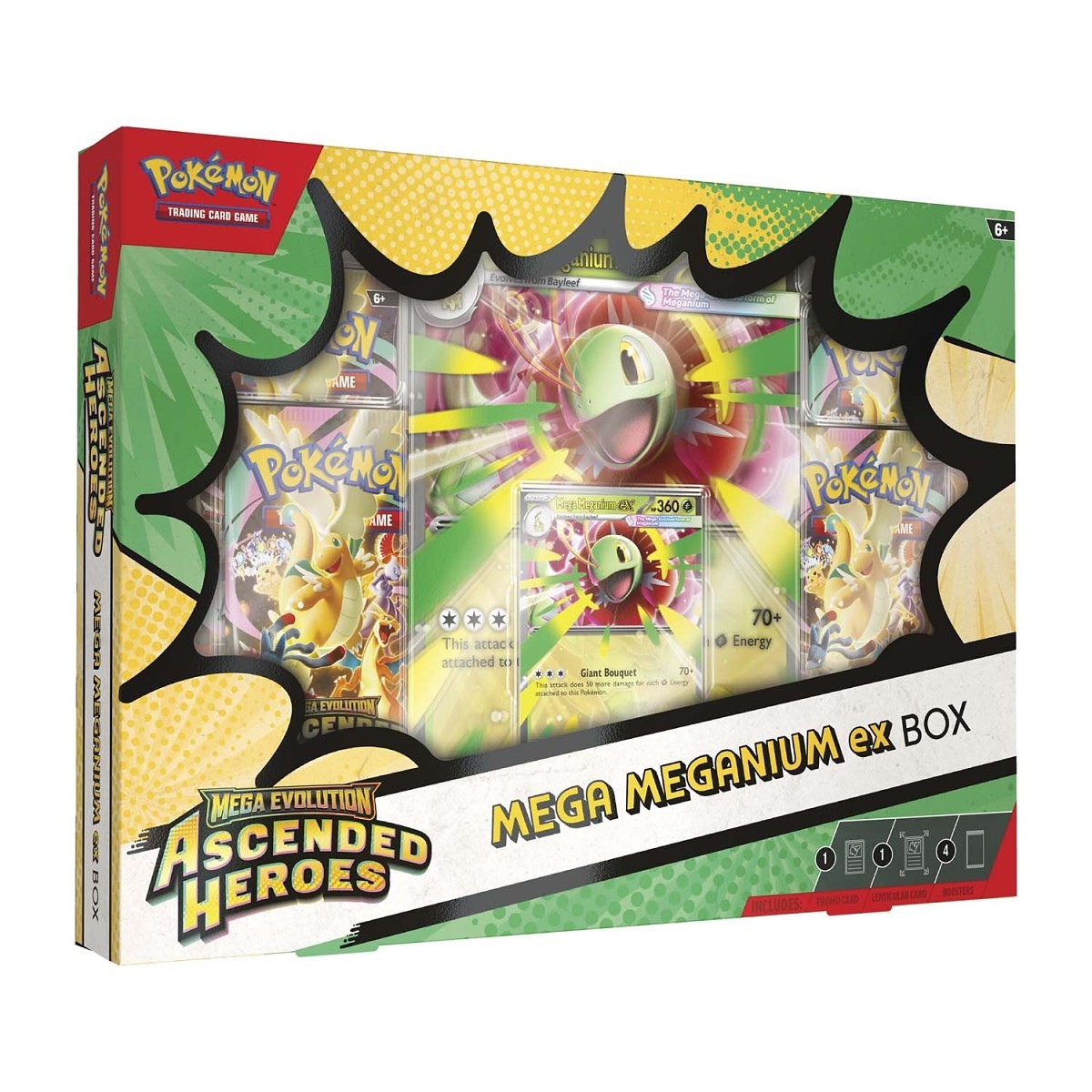 Pokemon TCG: Ascended Heroes: Mega Emboar/ Meganium