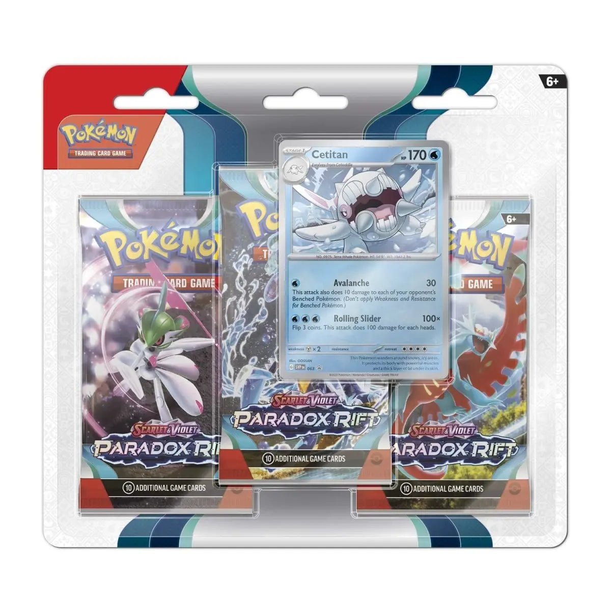 Pokemon 3 Pack Blister