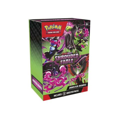 Pokémon TCG: Scarlet & Violet-Shrouded Fable Booster Bundle (6 Packs) Wandering Adventures