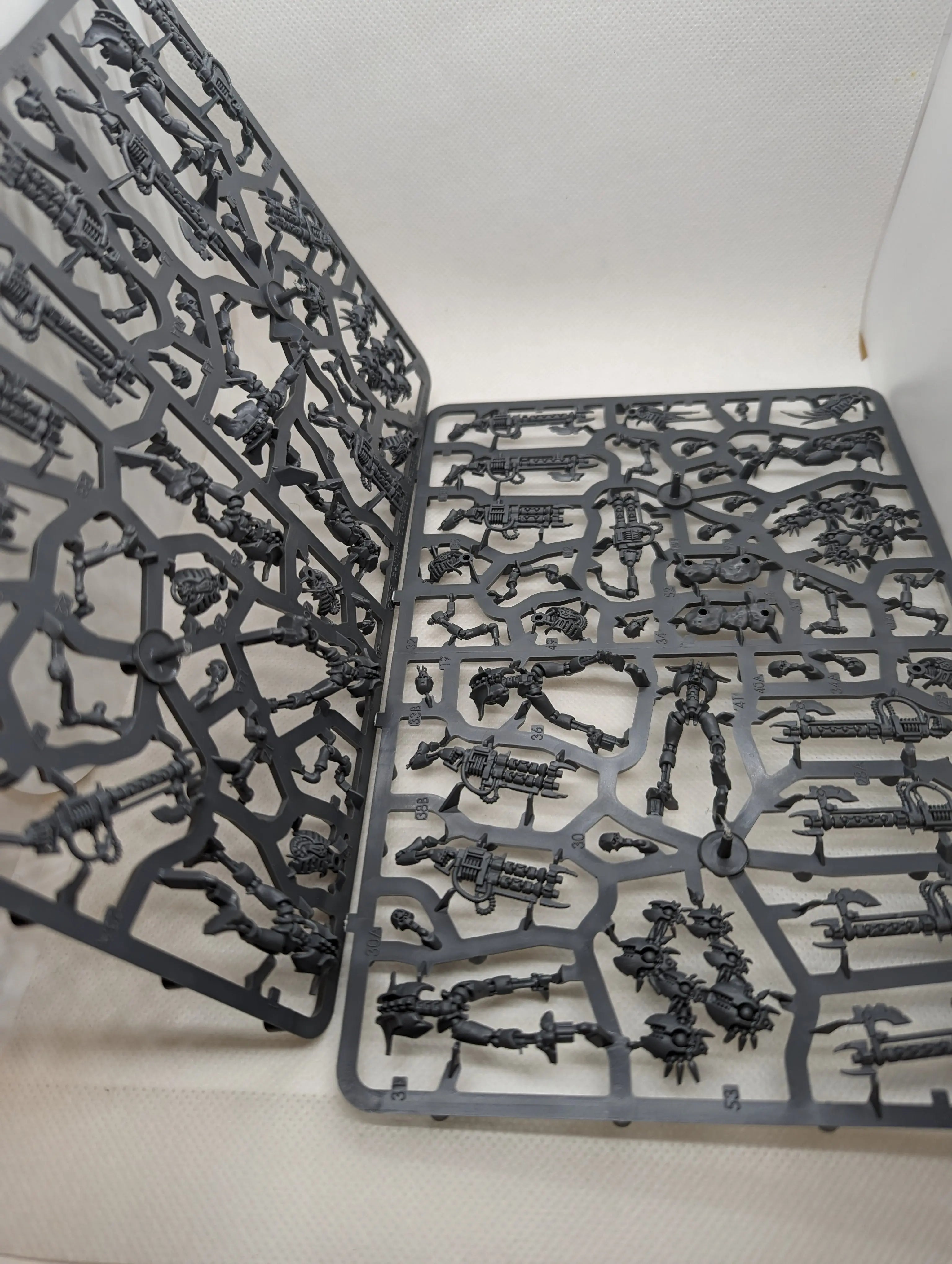 P/O: Necron Warriors (10) & Scarabs (3)