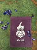 Dice Bag- Monk Wandering Adventures