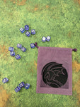 Dice Bag- Dungeon Master (Small) Wandering Adventures