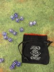 Dice Bag- Dungeon Master (small) Wandering Adventures