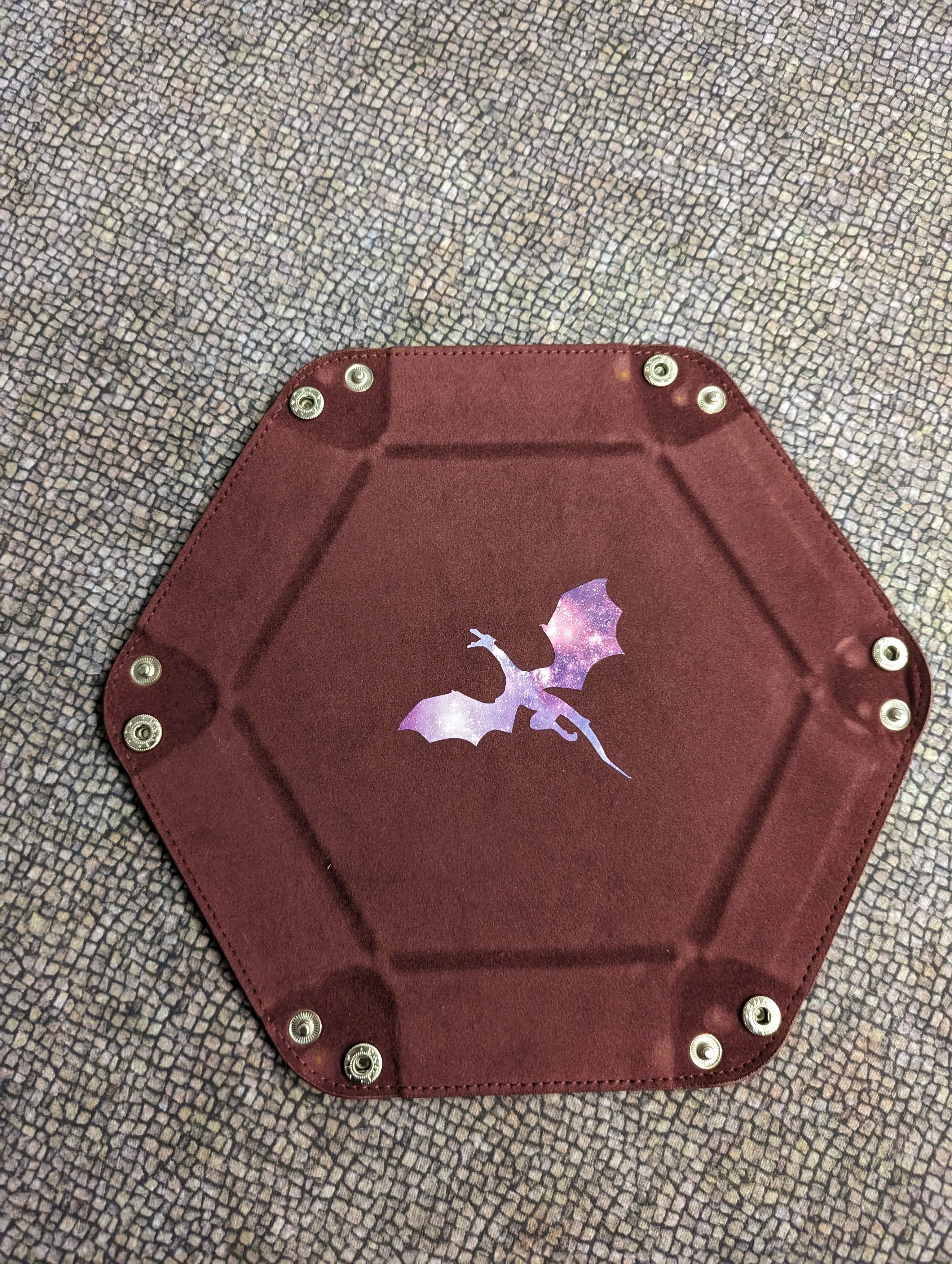 Cosmic- Flying Dragon Dice Tray (Purple)