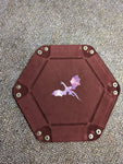 Cosmic- Flying Dragon Dice Tray (Purple) Wandering Adventures