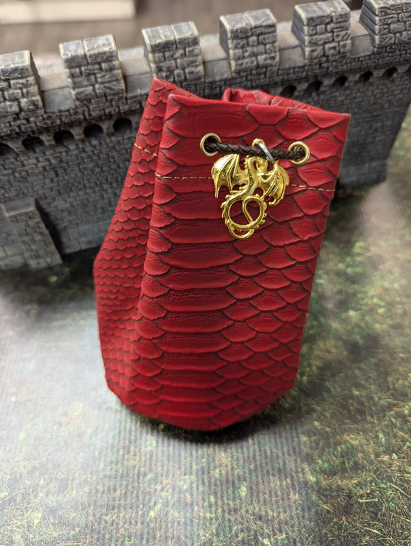 Dragon Scale Dice Bags: Medium Wandering Adventures