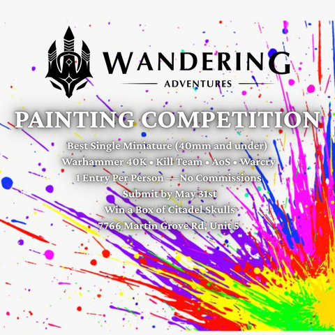 Wandering Adventures Painting Competition (May 31st)