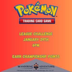Pokemon League Challenge (January)