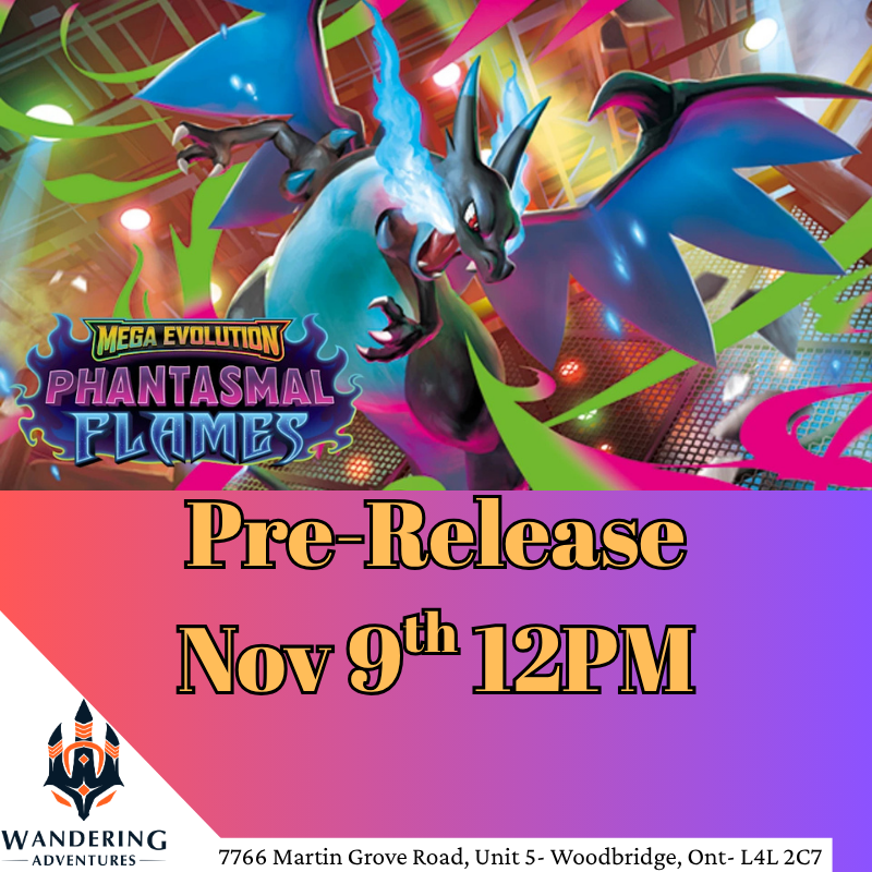 Phantasmal Flames Prerelease @ Wandering Adventures