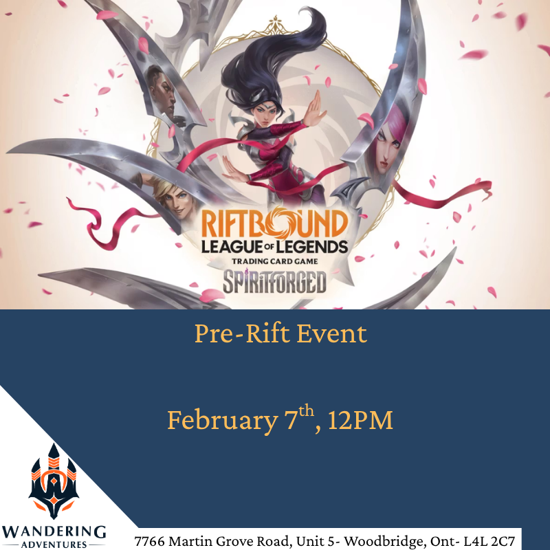 Riftbound TCG: Spiritforged Pre-Rift Event