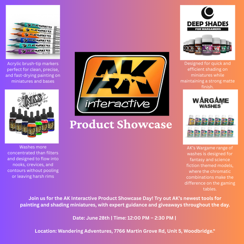 AK Interactive Product Showcase Day