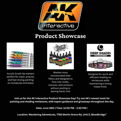 AK Interactive Product Showcase Day