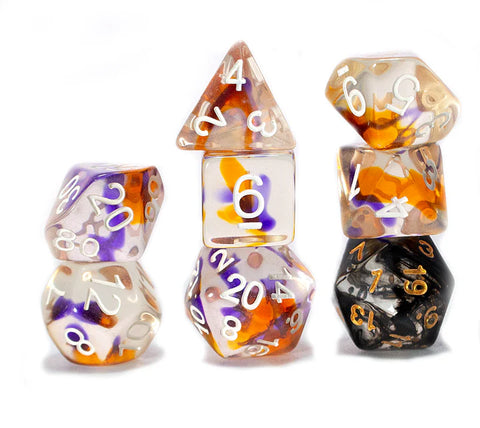 Sirius Dice: Purple Orange Clear