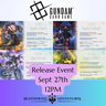 Gundam TCG: ST11-14 Release Event