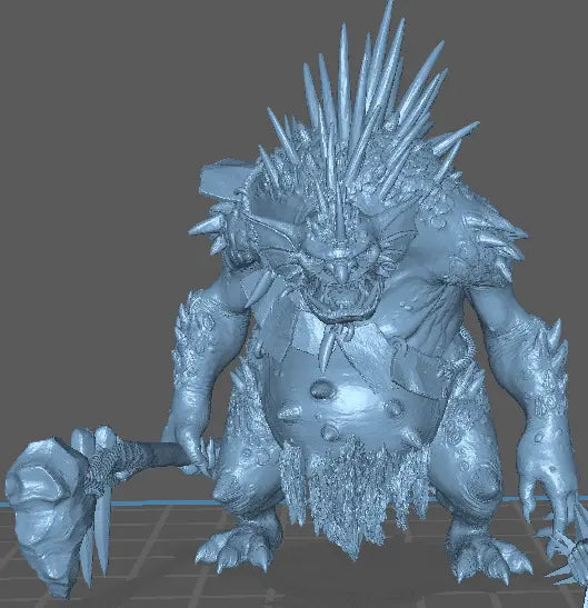 3D Print: River Troll
