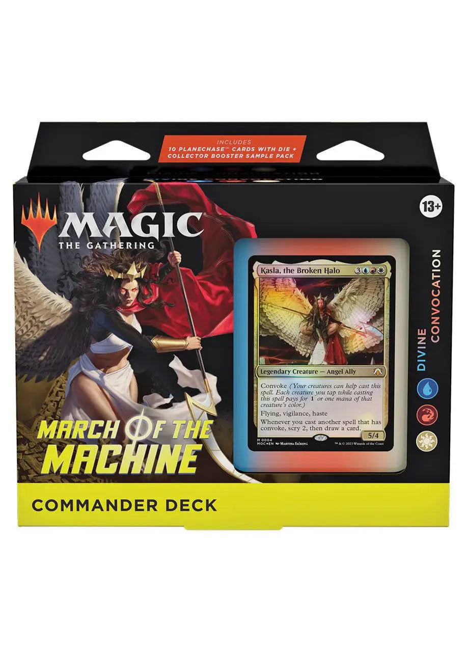 mtg convoke commander deck Divine Convocation Precon Reveal - March of the Machine | The Command Zone 522