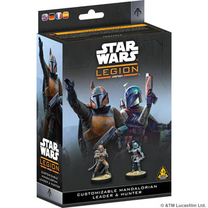 Star Wars Legion: Customizable Mandalorian Leader & Hunter