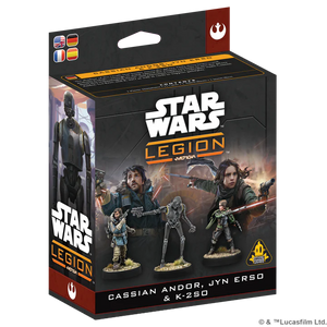 Star Wars Legion: Cassian Andor, Jyn Erso & K-2SO