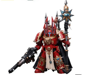 JoyToy Chaos Space Marines Crimson Slaughter Sorcerer Lord in Terminator Armour