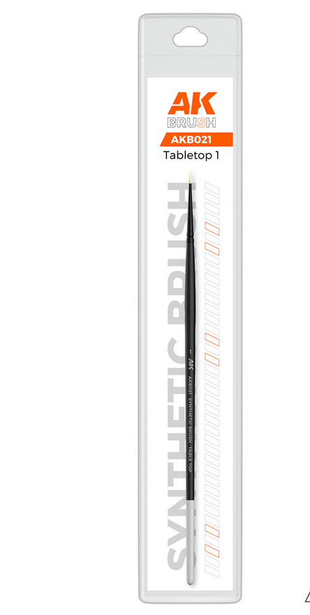 AK Interactive: Tabletop Brush (multiple sizes)