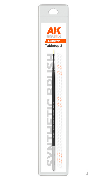AK Interactive: Tabletop Brush (multiple sizes)