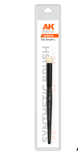 AK Interactive Dry Brush: Various Sizes