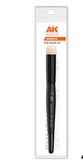 AK Interactive Dry Brush: Various Sizes