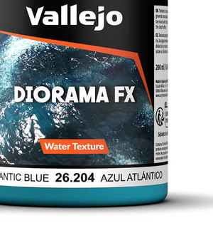 Atlantic Blue Water- Vallejo Diorama
