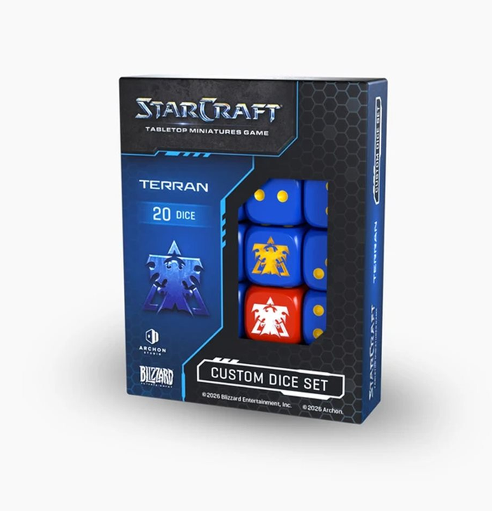 StarCraft TMG: Terran Custom Dice Set
