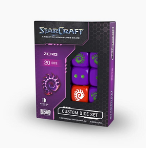 StarCraft TMG: Zerg Custom Dice Set