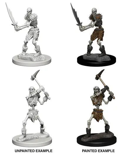 D&D Marvelous Unpainted Wave 1- Skeletons