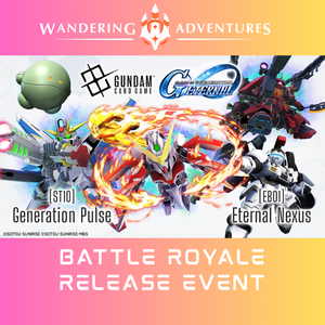 Gundam TCG: G-GENERATION ST10&EB01 Battle Royale Release Event