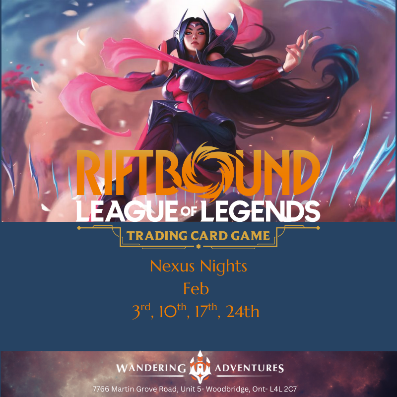 Riftbound TCG: Nexus Nights (February)