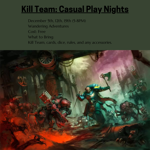 Kill Team: Play Night