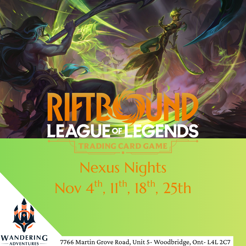 Riftbound TCG: Nexus Nights